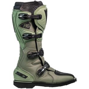 Motocross-sko SiDi Agueda grøn-sort
