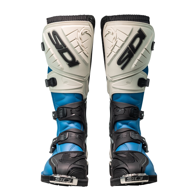 SiDi Agueda motocross-støvler blå-beige