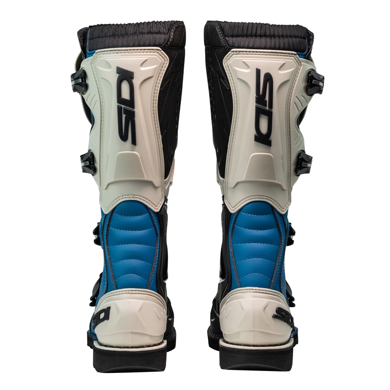 SiDi Agueda motocross-støvler blå-beige
