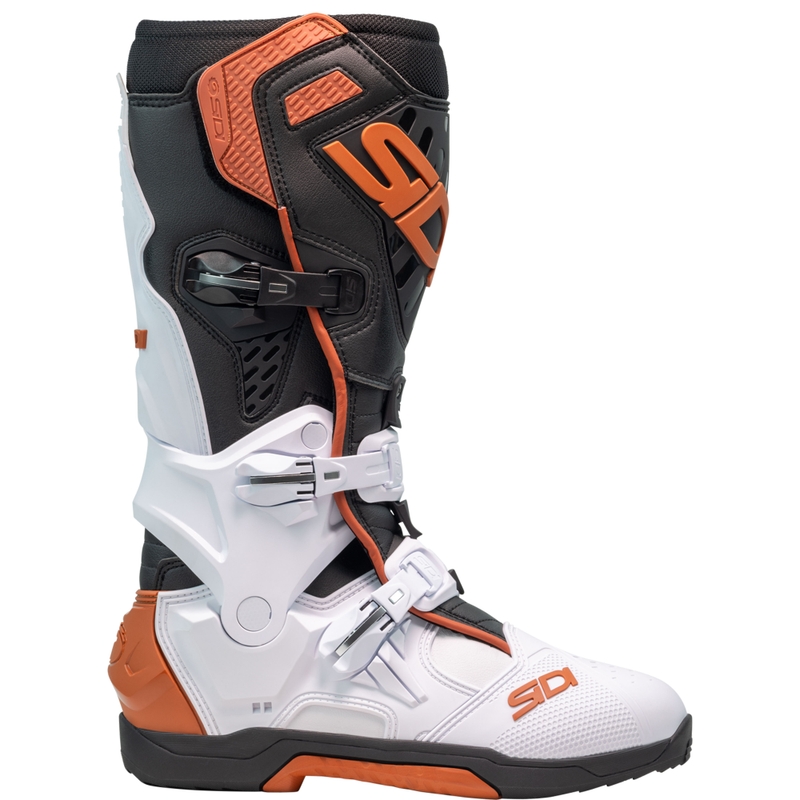SiDi Crossair motorcykelstøvler hvid-sort-bronze