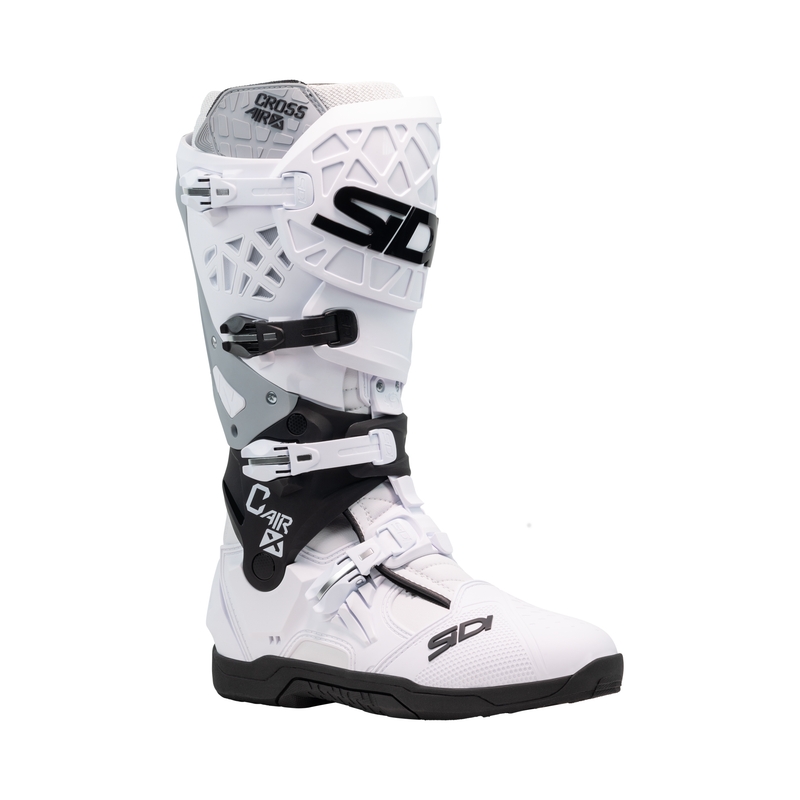 SiDi Crossair X motorcykelstøvler sort og hvid