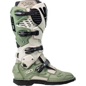 SiDi Crossfire 3 motorcykelstøvler grøn-beige