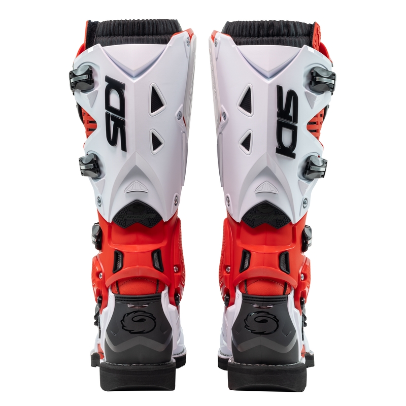 SiDi Crossfire 3 motorcykelstøvler rød og hvid