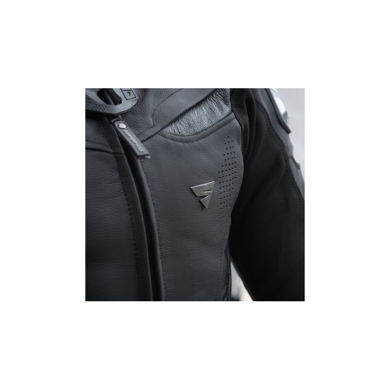 Shima Chase sort motorcykeljakke