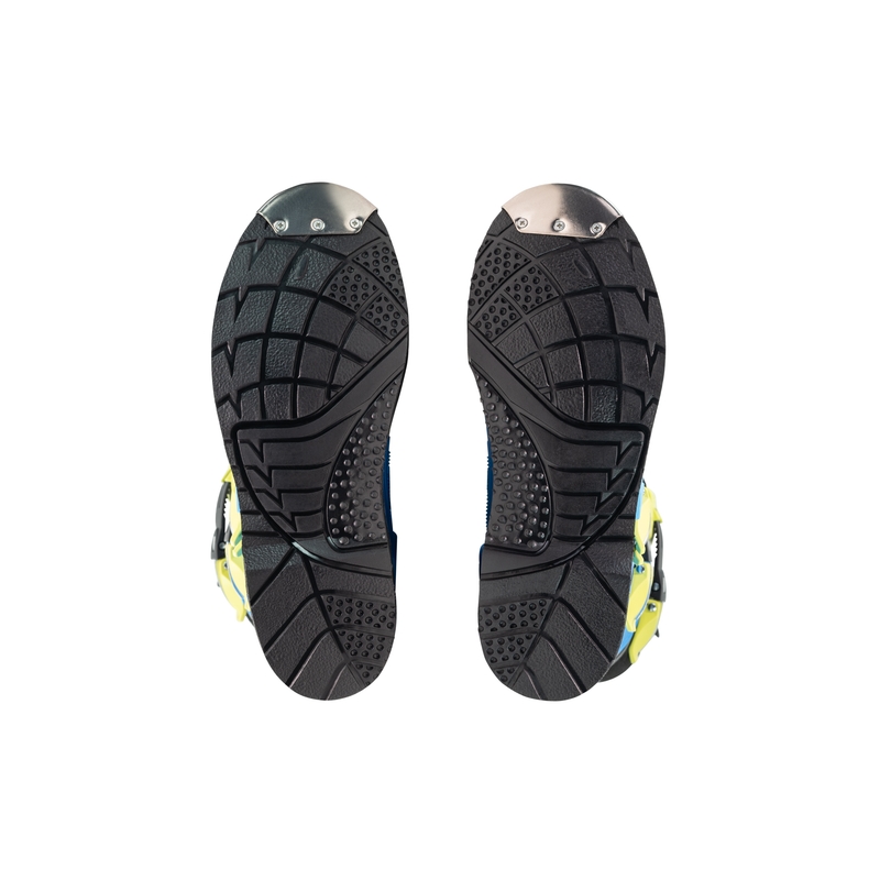 Motocross-sko til børn SiDi Flame blå-gul-sort