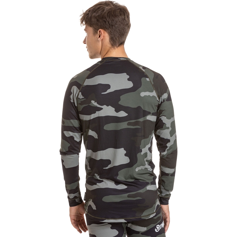 Termotrøje til mænd Meatfly Avery camo