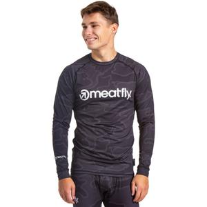 Termotrøje til mænd Meatfly Avery sort-grå