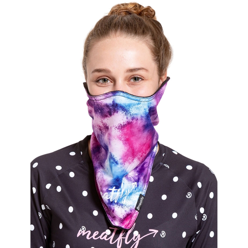 Meatfly Frosty halsvarmer lilla-pink