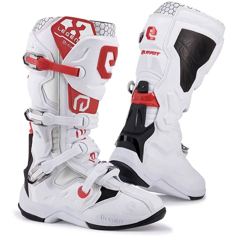 Eleveit X-Legend EVO motocross-støvler hvid