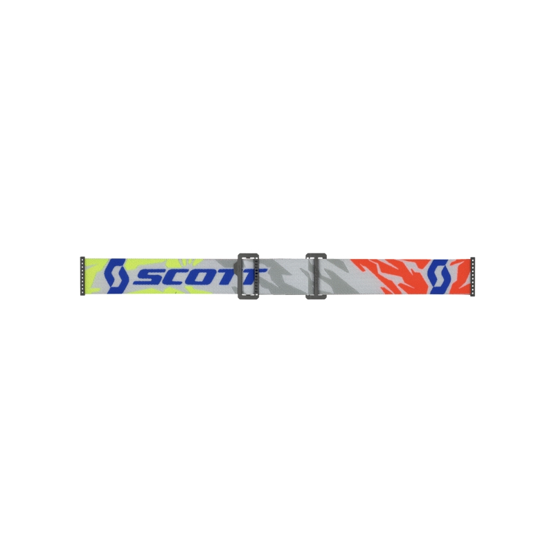 Motocrossbriller til børn SCOTT Primal Youth blå med klar plexi