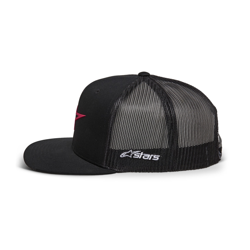 Alpinestars 3D Ageless Trucker cap sort og rød