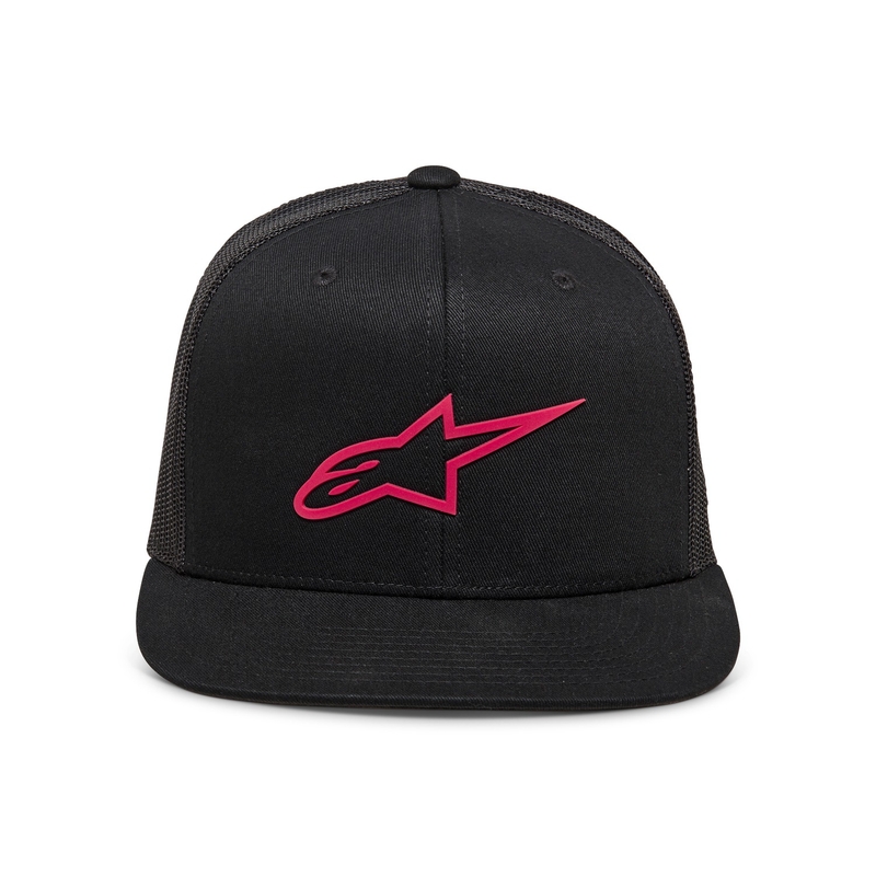 Alpinestars 3D Ageless Trucker cap sort og rød