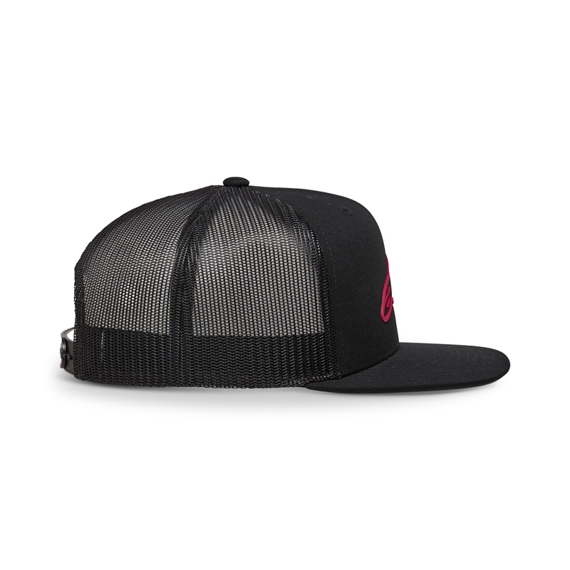 Alpinestars 3D Ageless Trucker cap sort og rød