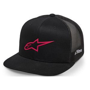 Alpinestars 3D Ageless Trucker cap sort og rød