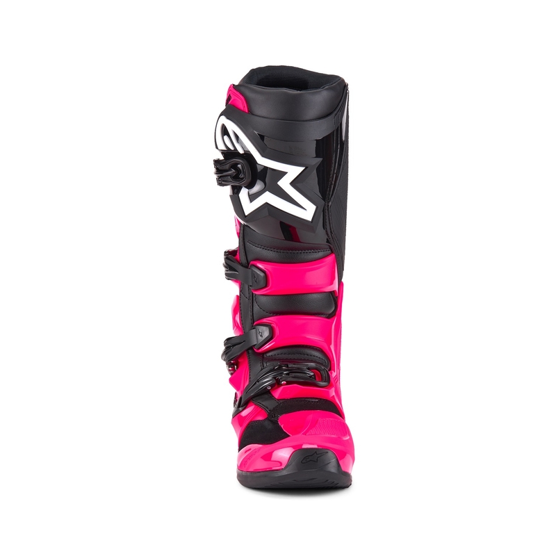 Alpinestars TECH 7 motocrossstøvler i pink og sort