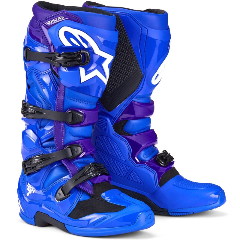 Alpinestars TECH 7 motocross-støvler blå