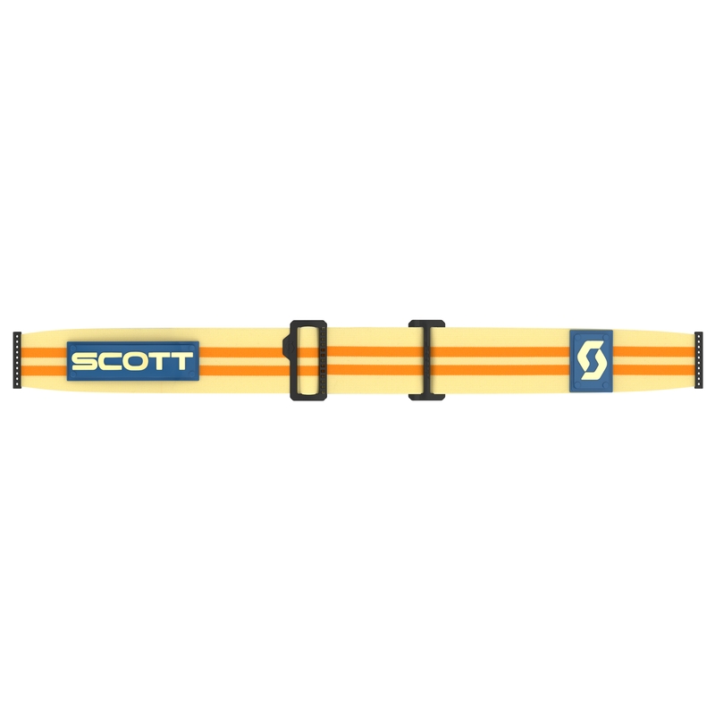 Motocrossbriller SCOTT 89X Era beige med orange plexi