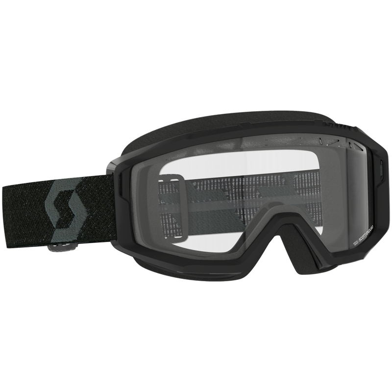 SCOTT Primal Enduro motocrossbrille sort med klar plexi