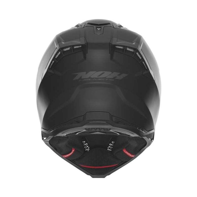 Motocrosshjelm NOX N634 mat sort