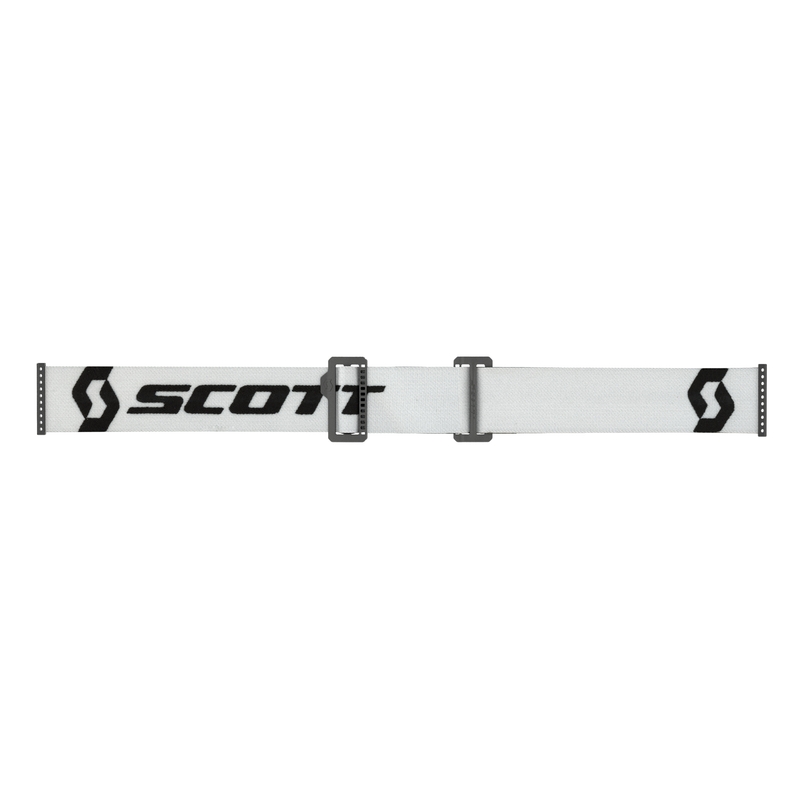 Motocrossbriller SCOTT Primal Clear hvid med klar plexi