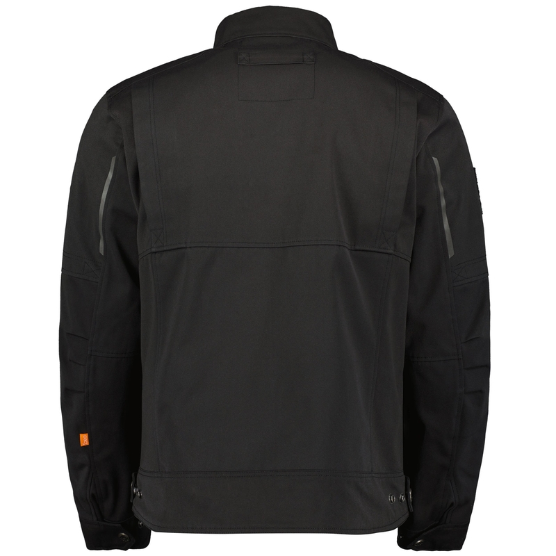 Motorcykeljakke SCOTT JACKET VINTAGE sort