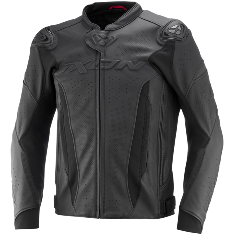IXON Vortex 3 sort motorcykeljakke i læder