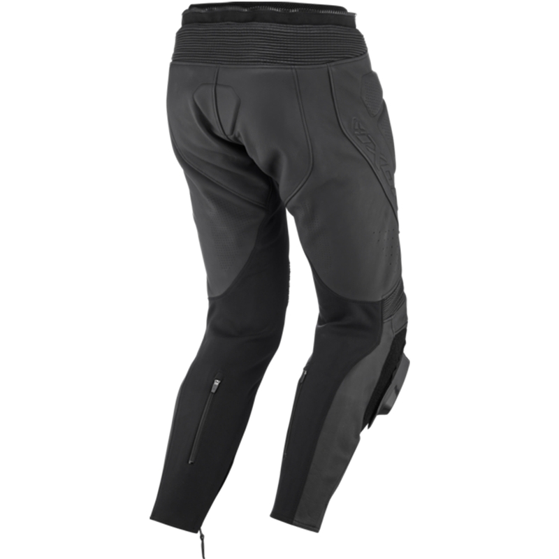 IXON Vortex 3 sorte motorcykelbukser i læder