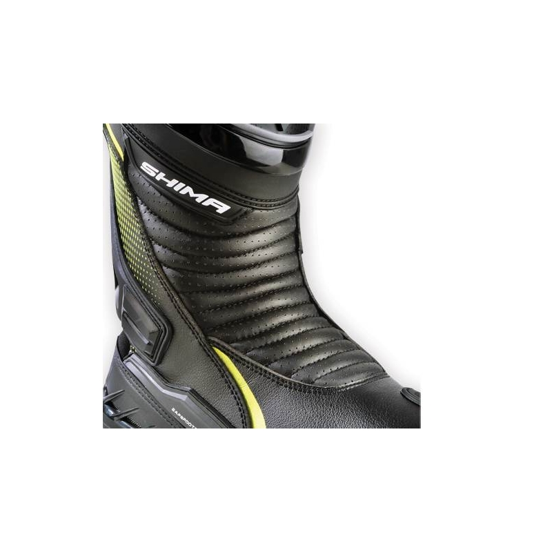 Shima RSX-6 motorcykelstøvler, fluo gule