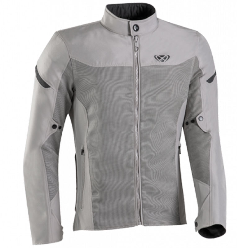 Motorcykeljakke IXON Fresh grå-beige
