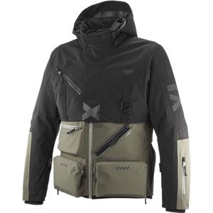 Motorcykeljakke IXON Etna khaki-sort