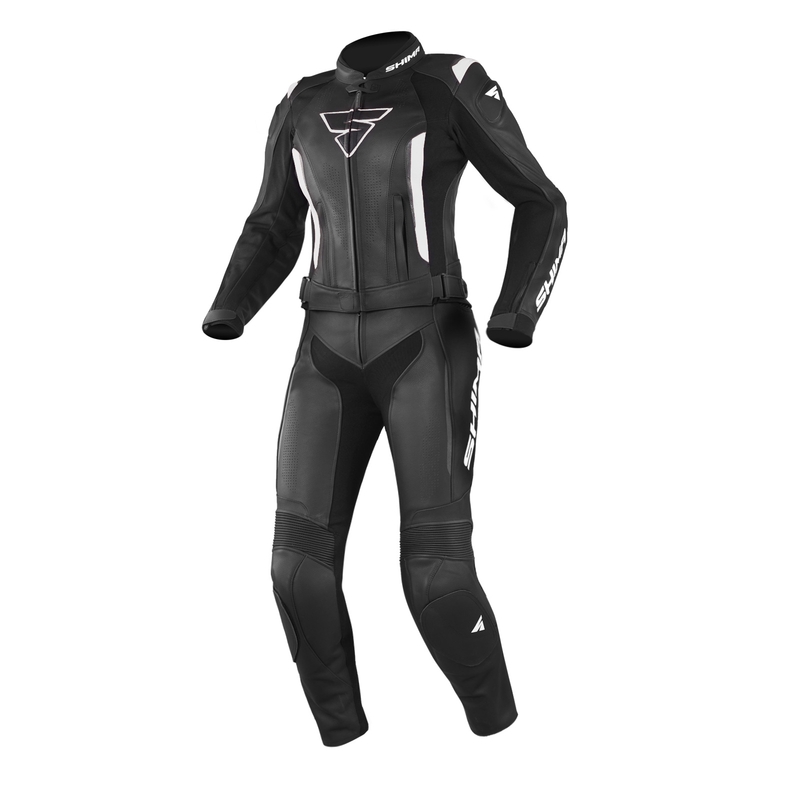Shima Miura motorcykel-jumpsuit til kvinder Sort udsalg