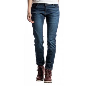 Motorcykeljeans til kvinder IXON Billie vasket blå