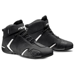 Motorcykelstøvler IXON Gambler WP sort og hvid