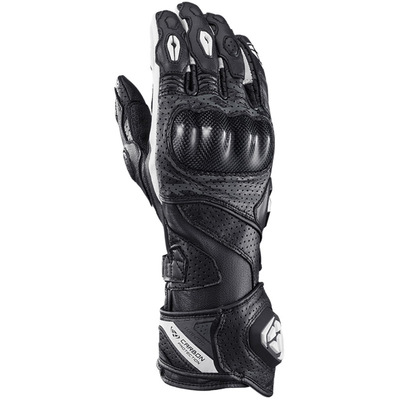 Motorcykelhandsker IXON Tornado Air sort og hvid