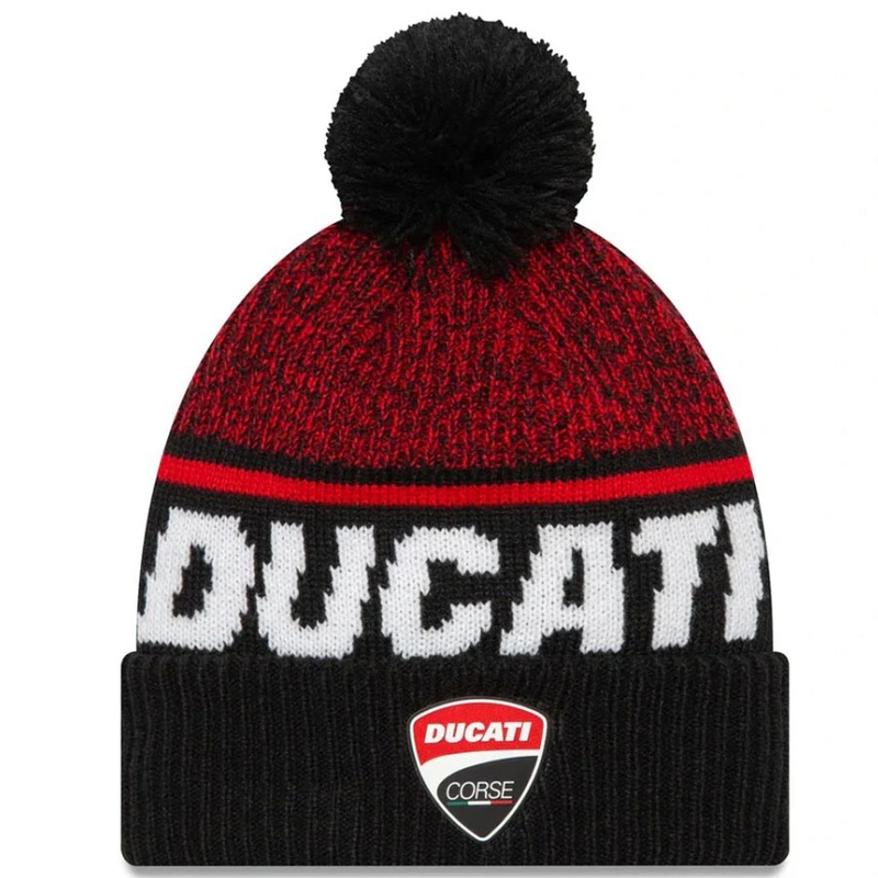 Kasket DUCATI sort-rød