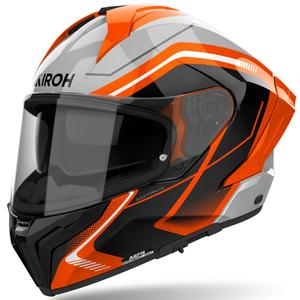 Integreret motorcykelhjelm Airoh MATRYX Wide skinnende orange