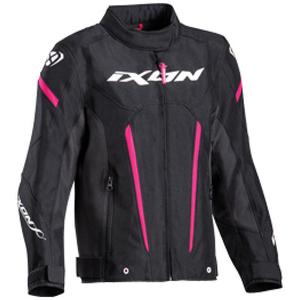 Motorcykeljakke til børn IXON Striker sort og pink
