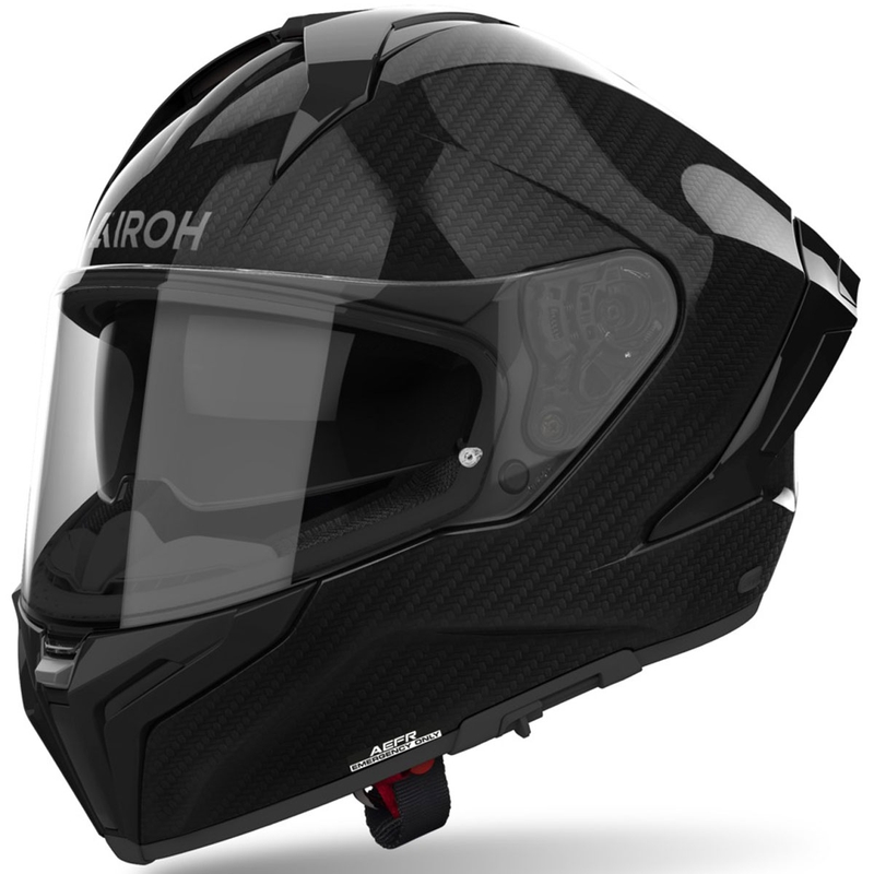 Integreret motorcykelhjelm Airoh MATRYX Carbon sort