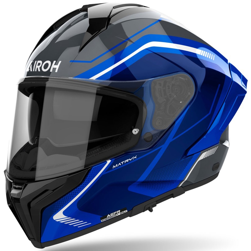 Airoh MATRYX Bred motorcykelhjelm blå