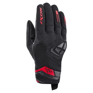 Motorcykelhandsker IXON Mig 2 sort-rød