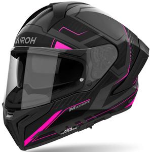 Integreret motorcykelhjelm Airoh MATRYX Rocket mat pink
