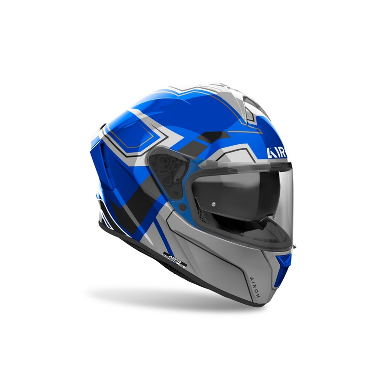 Integreret motorcykelhjelm Airoh SPARK 2 Dart blank blå