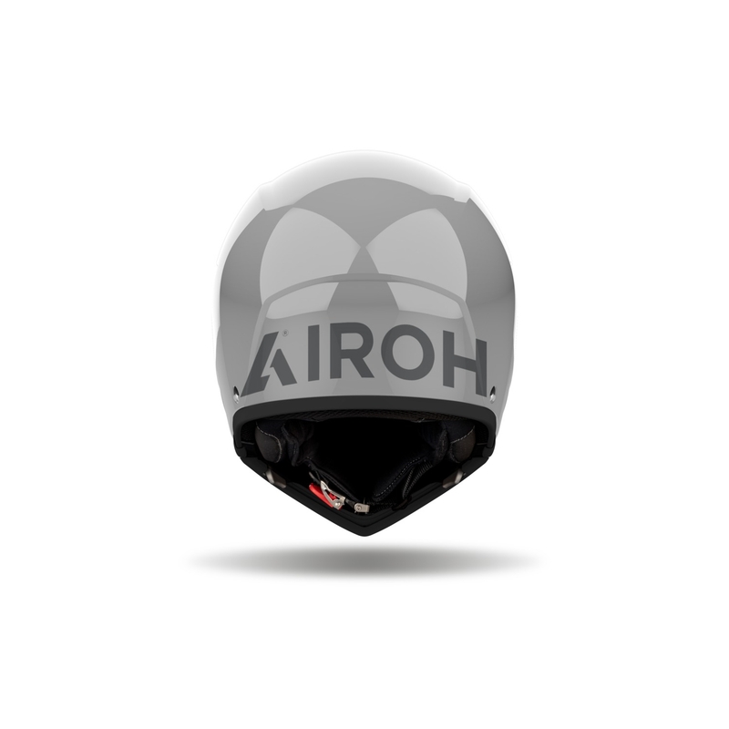 Modulær motorcykelhjelm Airoh J110 Farve blank cementgrå