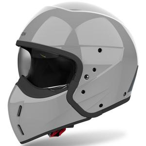 Modulær motorcykelhjelm Airoh J110 Farve blank cementgrå