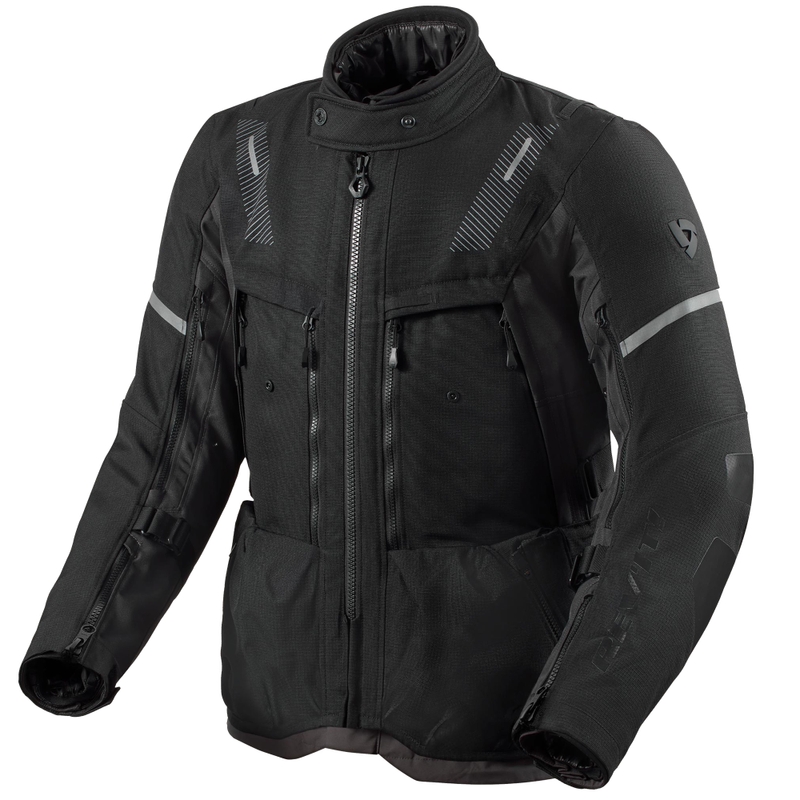 Revit Sand 5 H2O motorcykeljakke sort-antracit