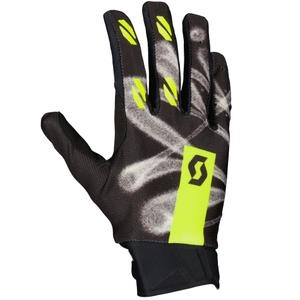 Motocrosshandsker SCOTT EVO DIRT sort-fluogul