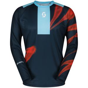 Motocrosstrøje SCOTT EVO Dirt blå-rød