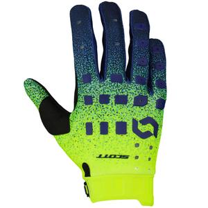 Motocrosshandsker SCOTT Podium PRO purple-blue-fluo yellow