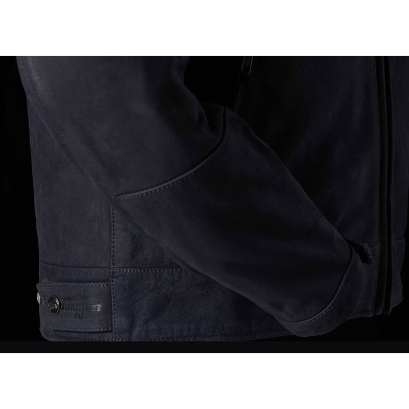 Læderjakke Furygan Clint Evo blå