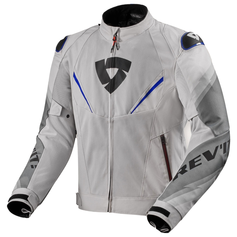 Revit Quantum 3 Air motorcykeljakke sølvblå